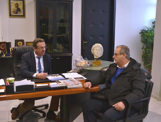 Επίσκεψη Υποψήφιου Βουλευτή Γ. Σηφάκη στον Αντιπεριφερειάρχη Πέλλας